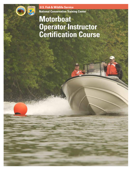 MOCC Motorboat Operator Instructor Certification Course