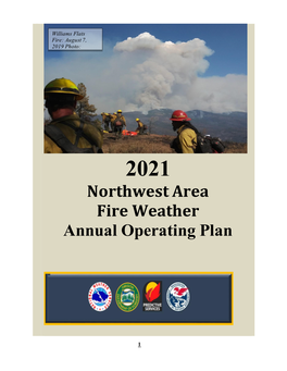 Northwest Area Fire Weather Annual Operating Plan