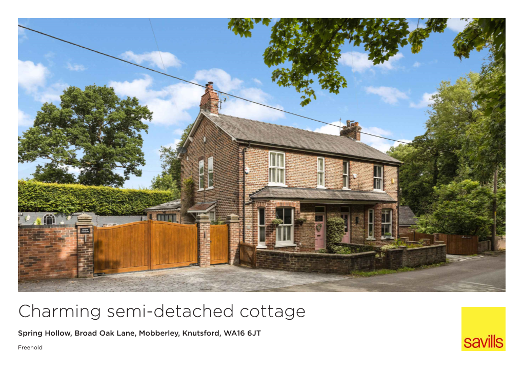 Charming Semi-Detached Cottage