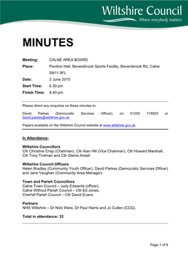 Minutes of Previous Meeting , Item 20. PDF 227 KB