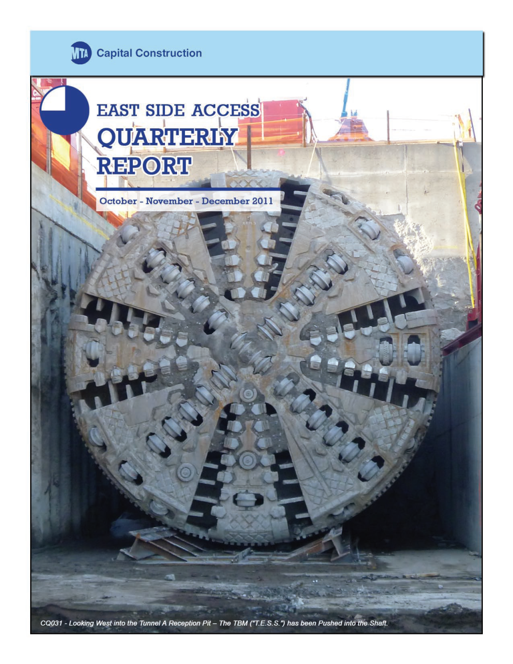 East Side Access- Quarterly Report 2011 Q4.Pdf