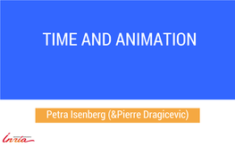 Time and Animation