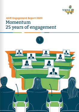 AGM Engagement Report 2020 Momentum 25 Years of Engagement