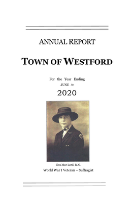 2020 Town Report