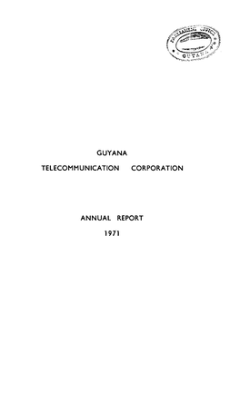 Guyana Telecommunication Corporation Annual Report