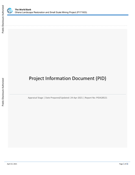 Project-Information-Document-Ghana