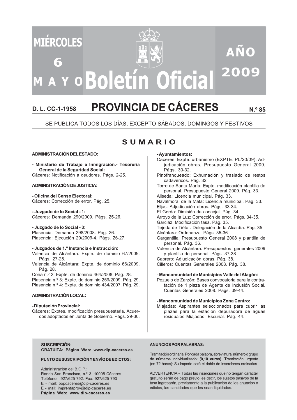 Boletín Oficial