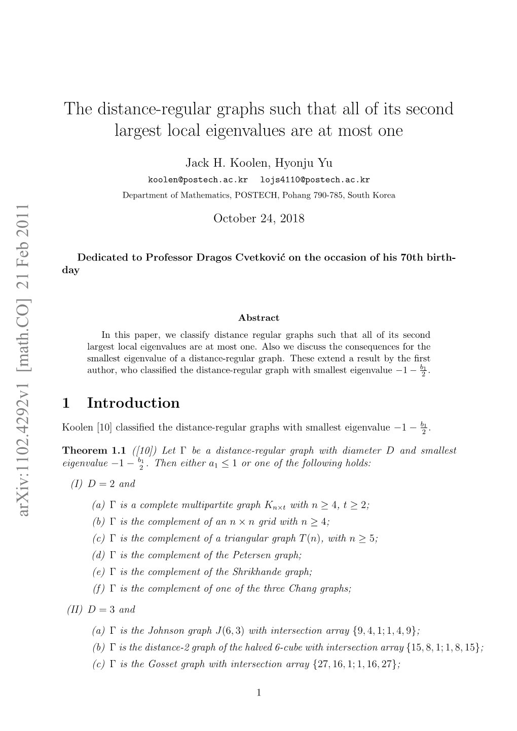 The Distance-Regular Graphs Such That All of Its Second Largest Local