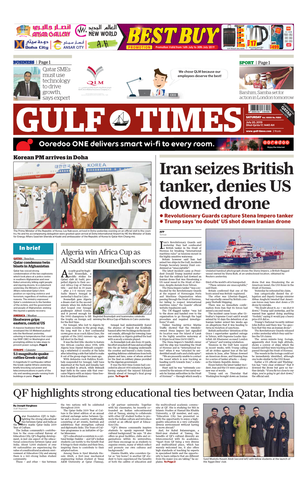 Iran Seizes British Tanker, Denies US Downed Drone Z Revolutionary Guards Capture Stena Impero Tanker Z Trump Says ‘No Doubt’ US Shot Down Iranian Drone