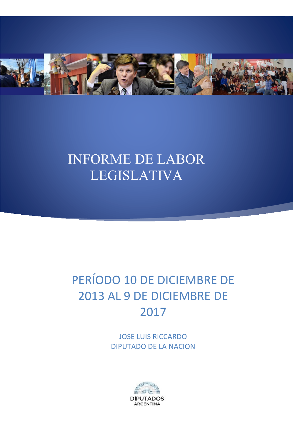 Informe De Labor Legislativa
