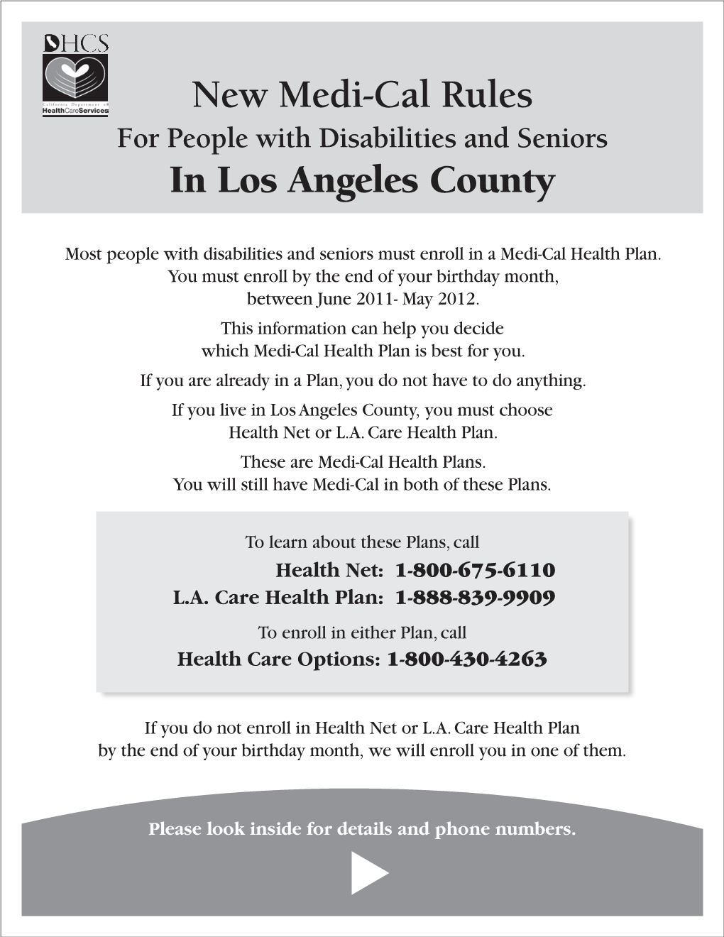 New Medi-Cal Rules in Los Angeles County