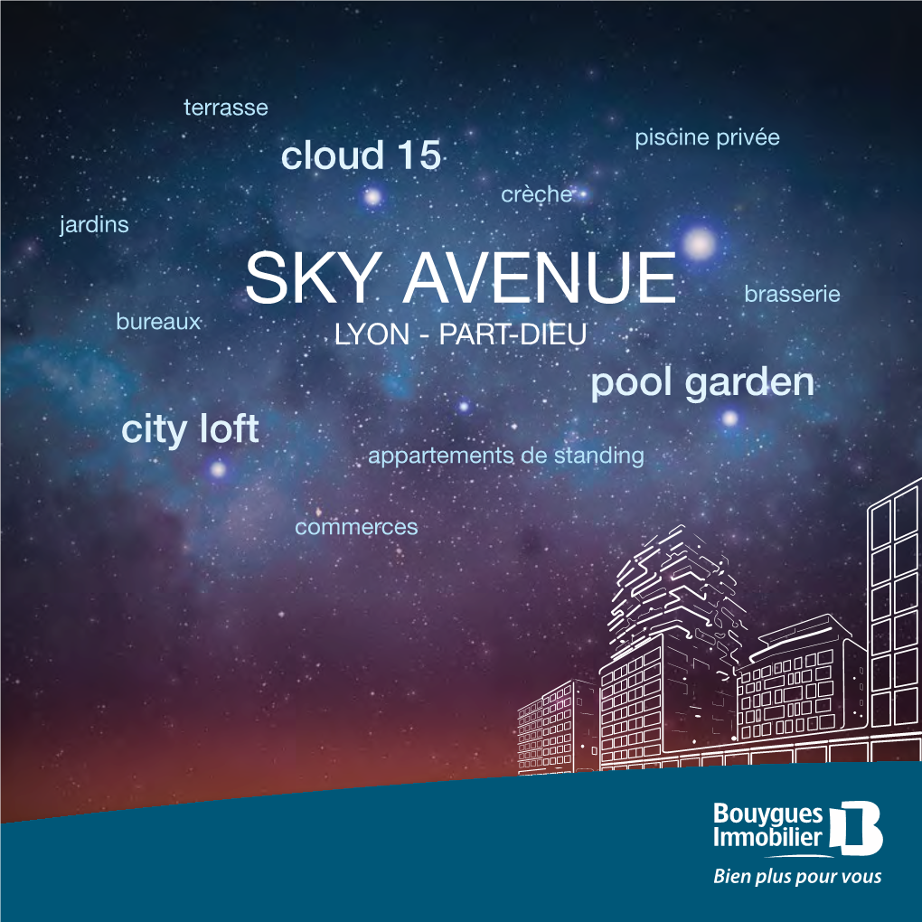 Sky Avenue Lyon - Part-Dieu Pool Garden City Loft Appartements De Standing