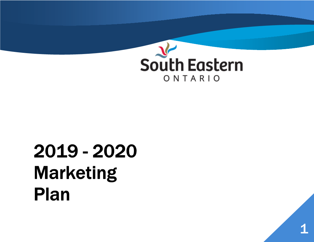 2020 Marketing Plan