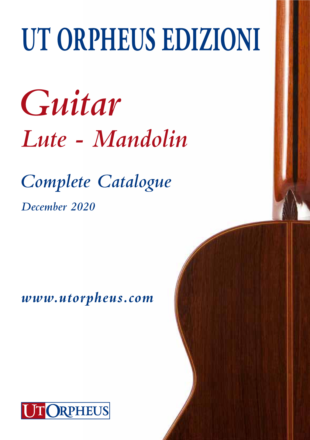 Guitar Lute - Mandolin Complete Catalogue December 2020