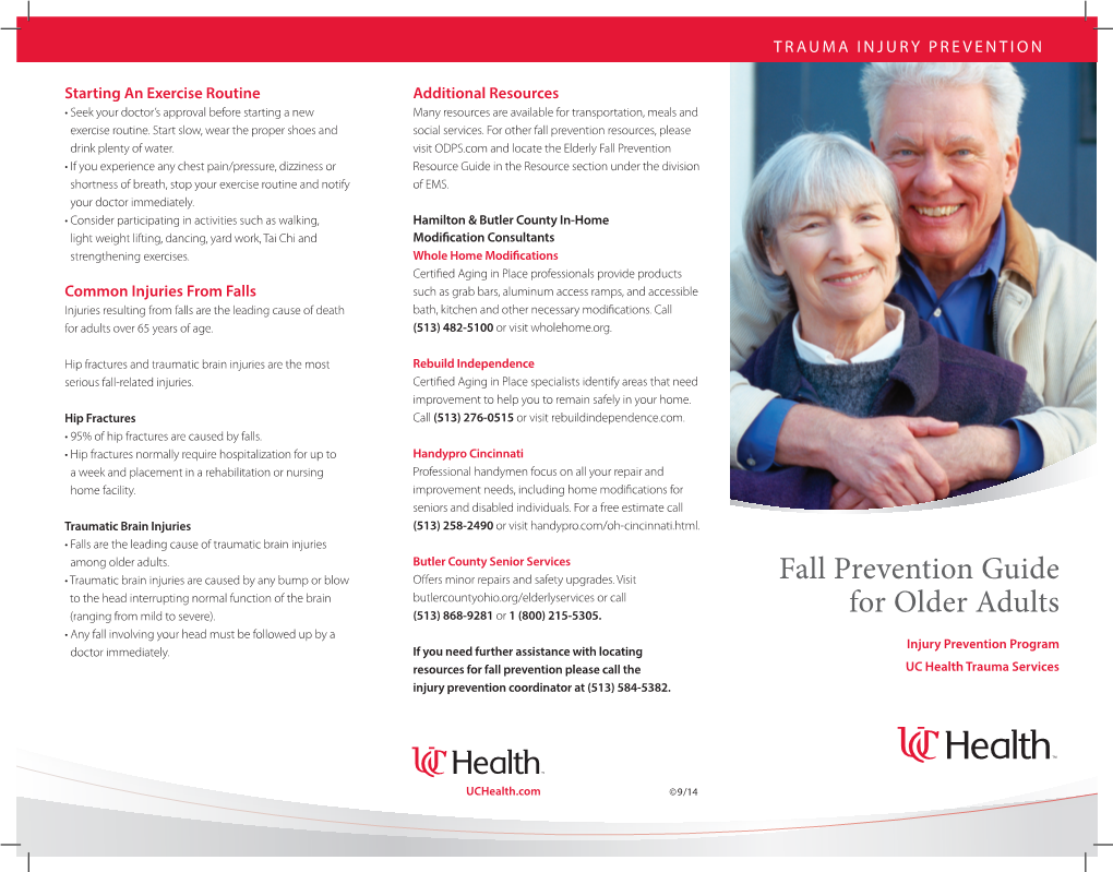 Fall Prevention Guide for Older Adults
