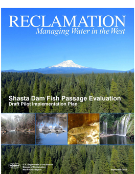 Shasta Dam Fish Passage Evaluation