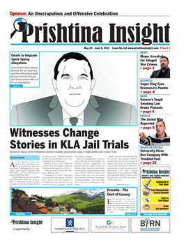 Witnesses Change Stories in KLA Jail Trials