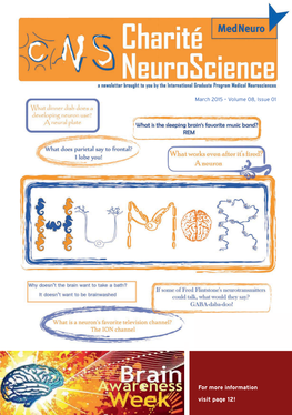 CNS Newsletter March 2015 Volume 8, Issue 1