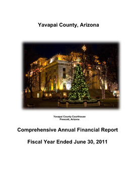 Yavapai County June 30, 2011 Financial Report