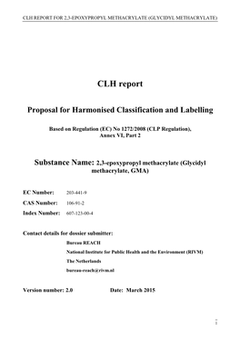 Glycidyl Methacrylate, GMA)