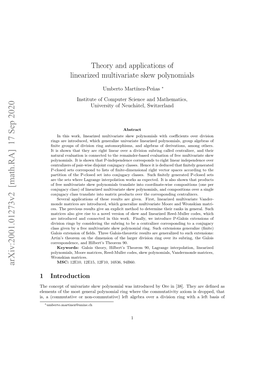 Theory and Applications of Linearized Multivariate Skew Polynomials