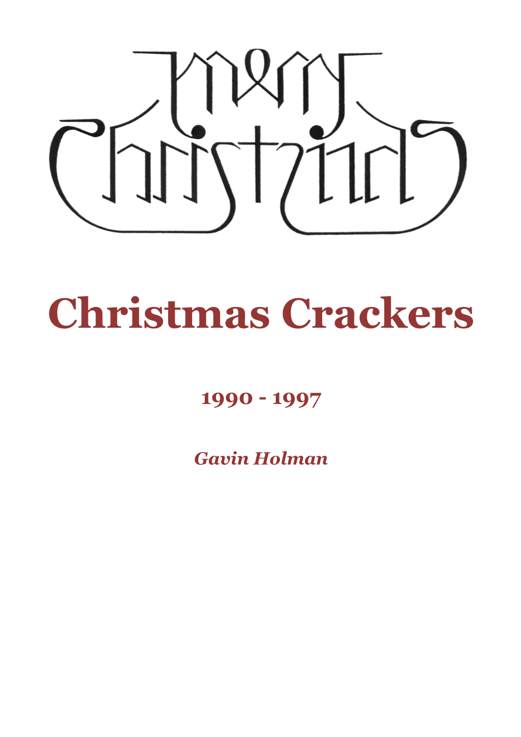 Christmas Crackers