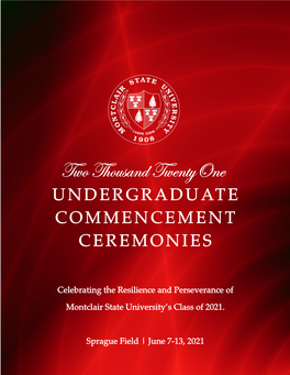 Undergraduate Commencement Ceremonies