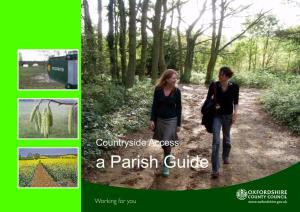 Countryside Access a Parish Guide Countryside Access - a Parish Guide