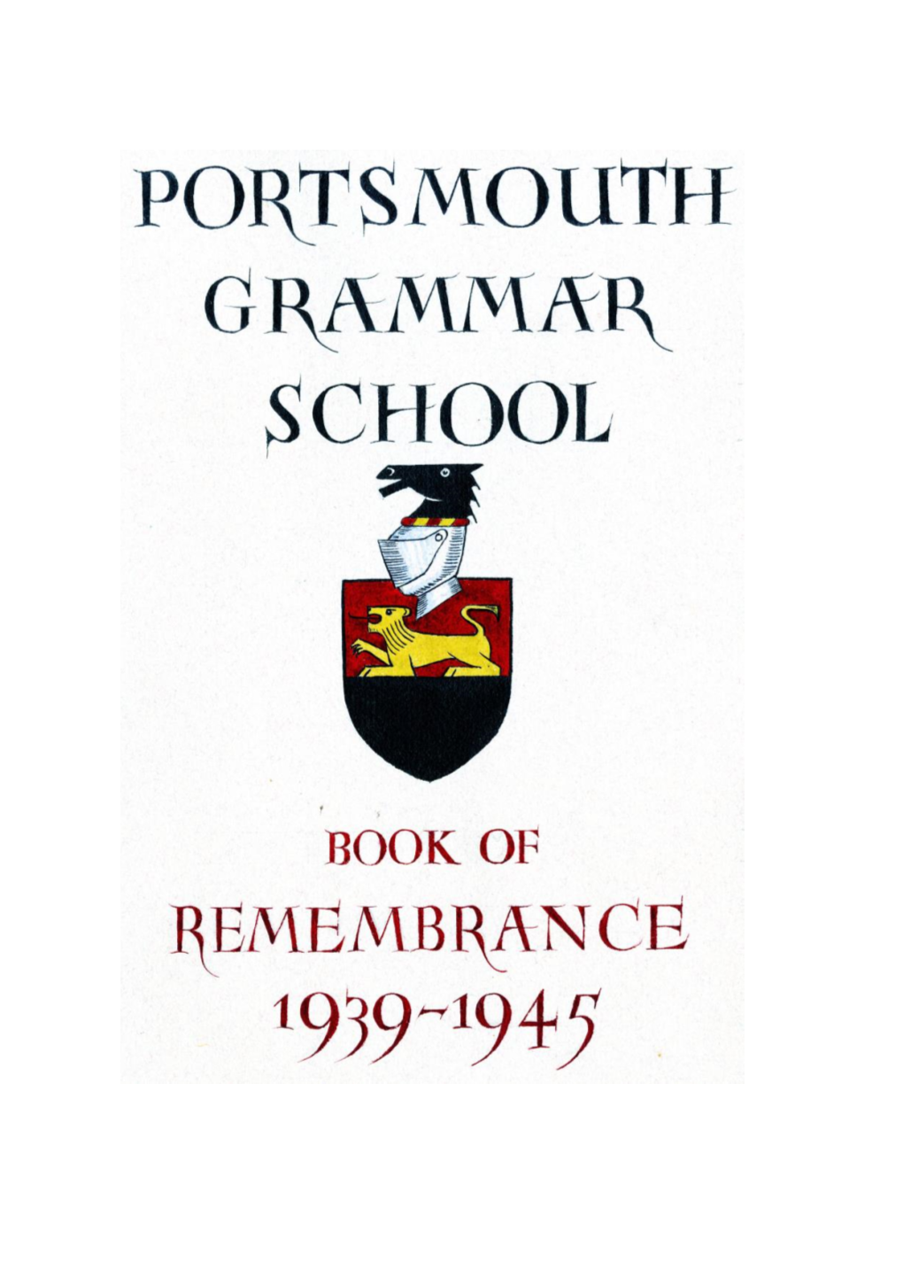 The Book of Remembrance Is Also Available to View by Clicking Here