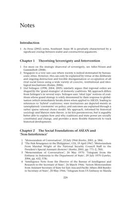 Introduction Chapter 1 Theorising Sovereignty and Intervention