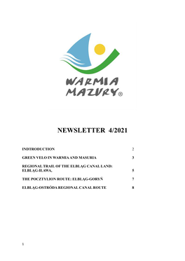 Newsletter 4/2021