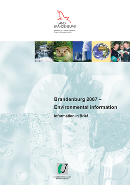 Umweltdaten Brandenburg 2007