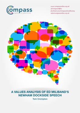 A Values Analysis of Ed Miliband's Newham