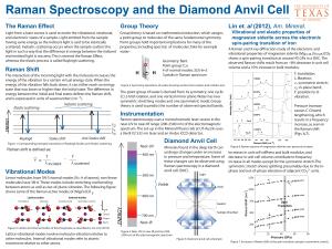 Raman Spectroscopy and the Diamond Anvil Cell