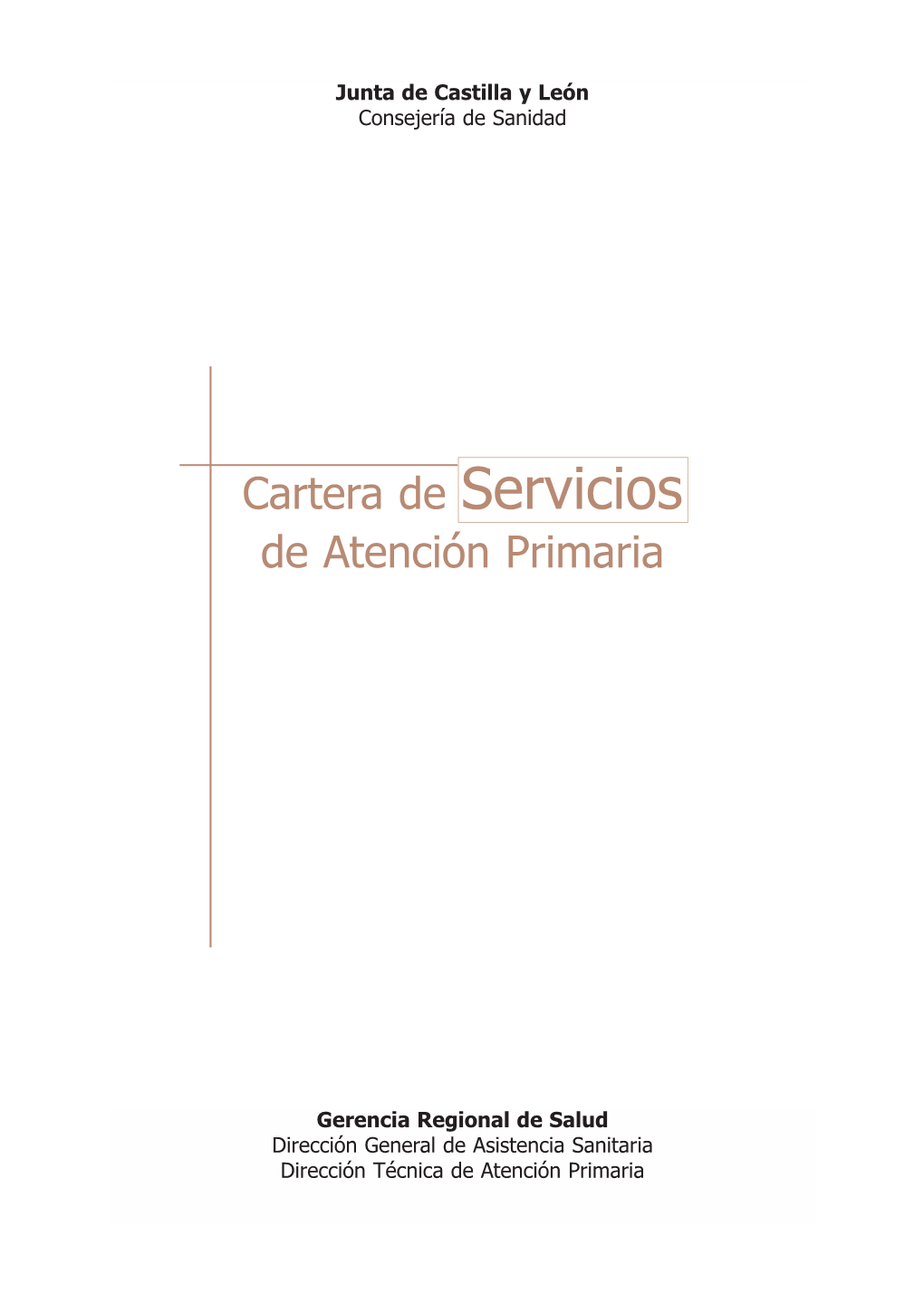 Cartera De Servicios De Atención Primaria