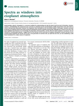 Spectra As Windows Into Exoplanet Atmospheres