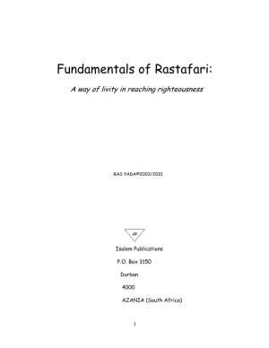 Fundamentals of Rastafari