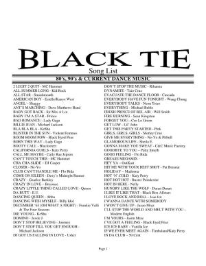 Black Tie Wedding-Corporate