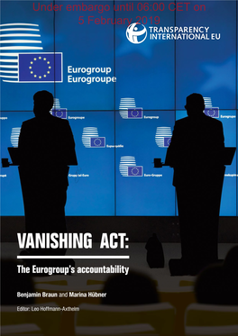 Eurogroup’S Accountability