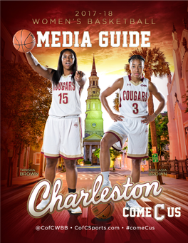18 College of Charleston Women's Basketball Alphabetical Roster Numerical Roster 1