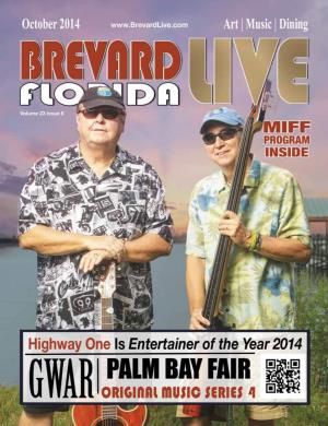 Brevard Live October 2014