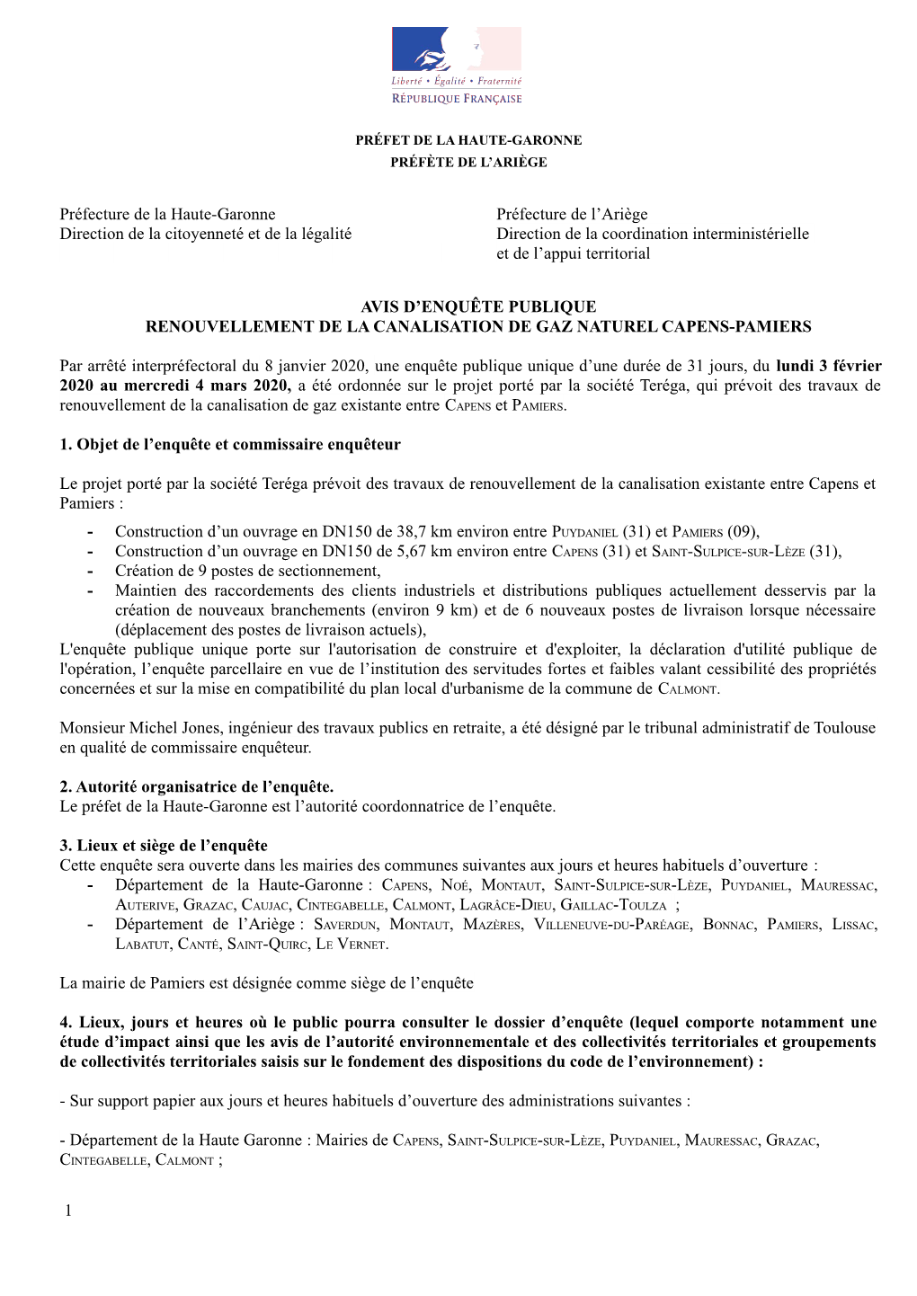 Enquête D'utilité Publique & Parcellaire