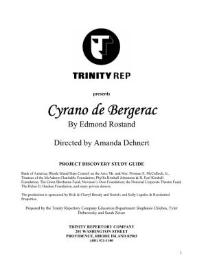 Cyrano De Bergerac by Edmond Rostand