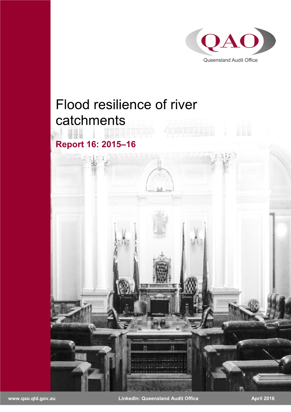 Flood Resilience of River Catchments