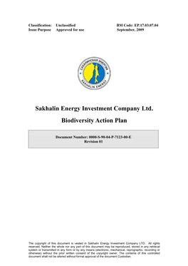 Sakhalin Energy Investment Company Ltd