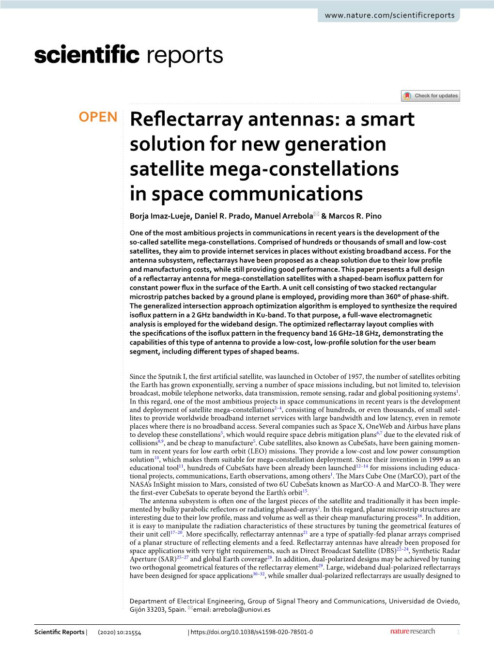 Reflectarray Antennas