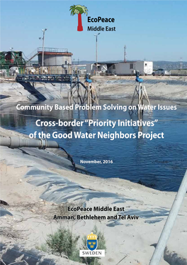 “Priority Initiatives” of the Good Water Neighbors Project
