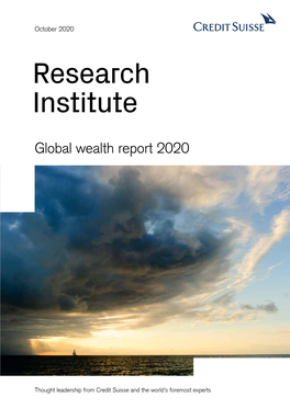 The Global Wealth Report 2020