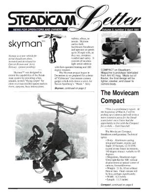 Skvrnon" Hardmount Steadi Cam and Operator at Speeds up to 30 Mph With, As Skyman Is a New Vehicle Fo R They Say , Complete Aerial Steadicam Shots, Comfort and Safety