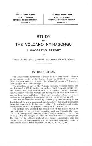 The Volcano Nyiragongo